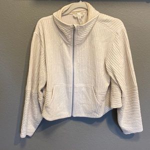 Lululemon cream zip up
